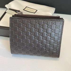 Brand New Unisex Wallet:  Gucci Micro Leather